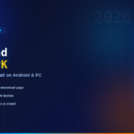 Omione Game APK download guide 2026 – step-by-step installation instructions shown alongside Omione app interface on Android phone screen